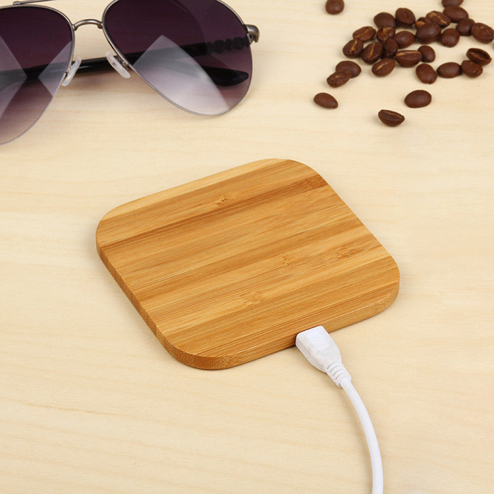 Wooden Bamboo Wireless Charger