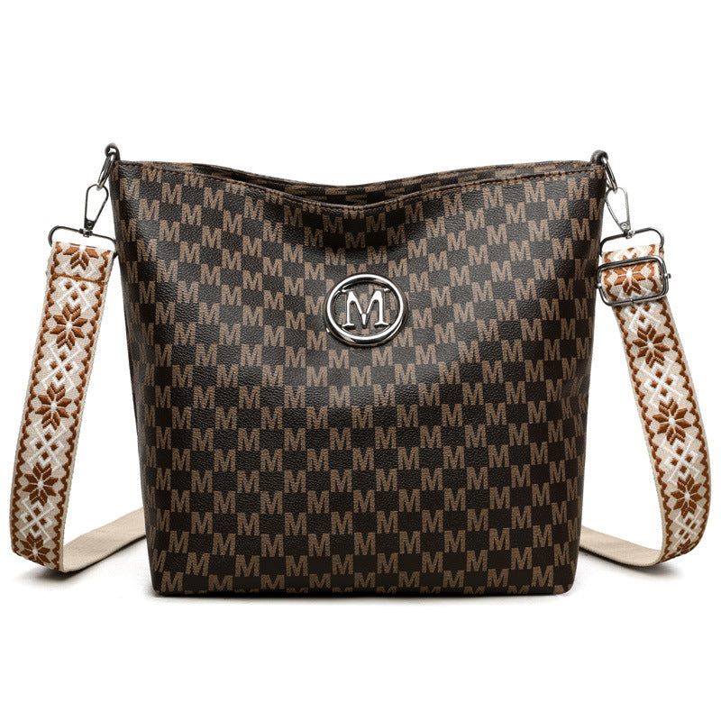 Soft Leather Retro Simple All-match Fashion Shoulder Bag