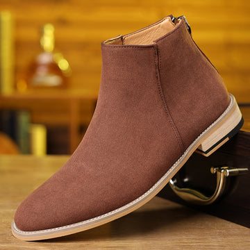 Autumn And Winter Retro Men's Matte Martin Boots